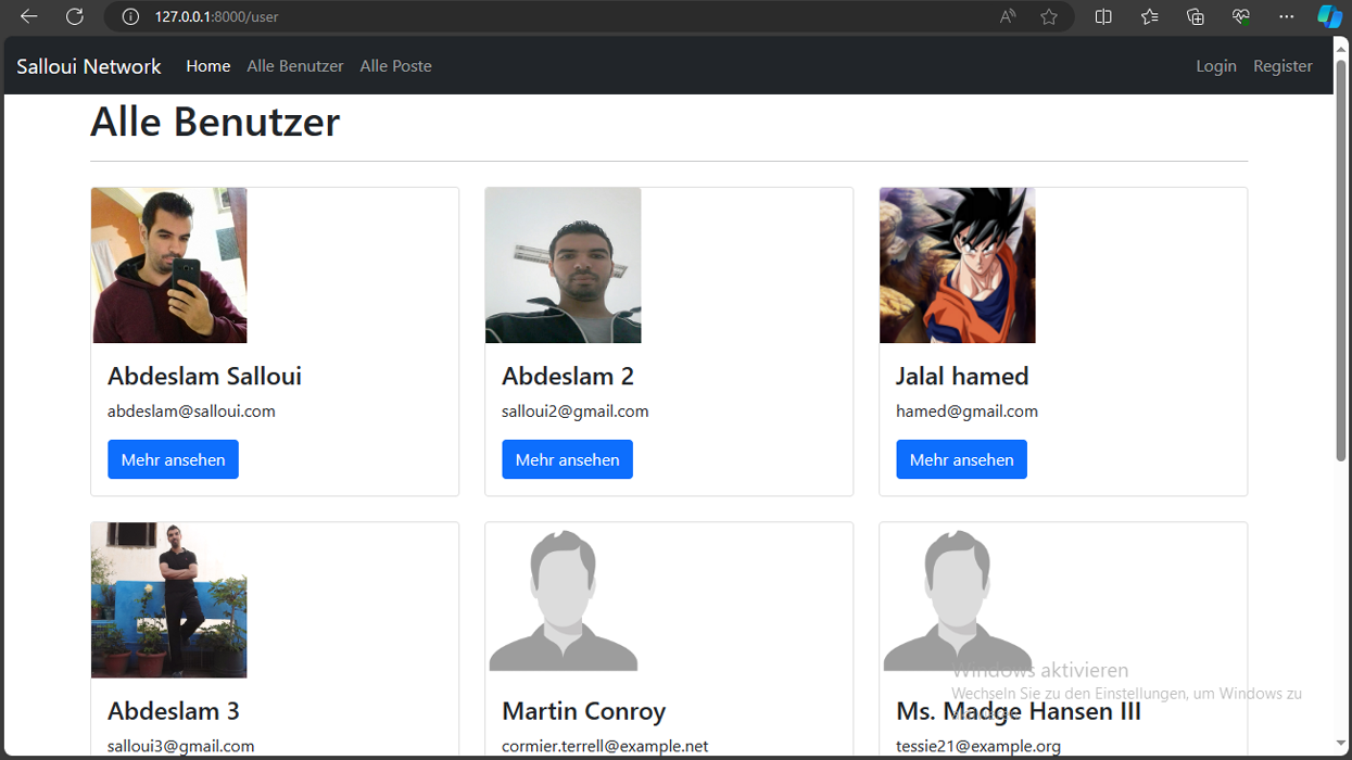 Mini Social Network